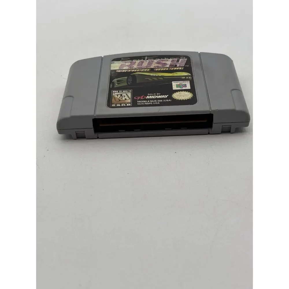 San Francisco Rush: Extreme Racing Nintendo 64 N64 Authentic Tested Works VG